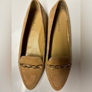 Talbots suede loafers